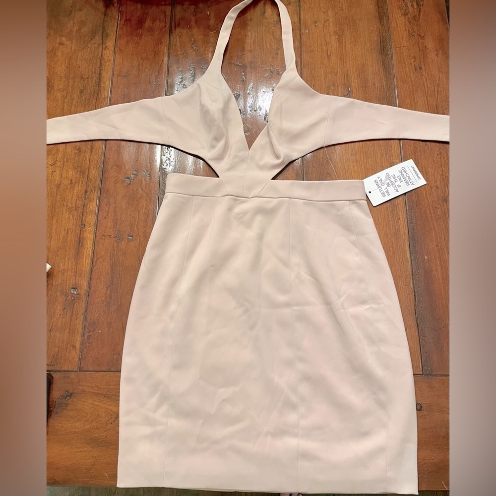 Jay Godfrey Pink Cut-out Top Dress Size 2